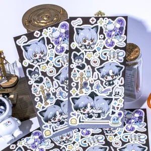Custom Die Cut Cute Waterproof Printing Cartoon Stickers Anime Personalized Paper Vinyl Stickers