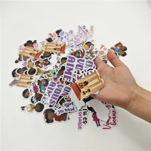 Custom Die Cut Foam Sticker Adhesive Label Waterproof UV Printed Custom Logo Cartoon Stickers for Promotional Gifts and Kids