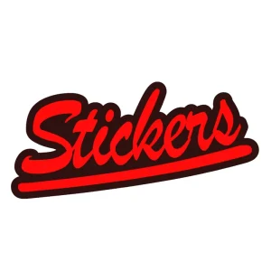 Custom Die Cut PVC Logo Stickers Waterproof Eco Friendly Cartoon Pattern Matte Varnishing Self Adhesive for Promotional Use