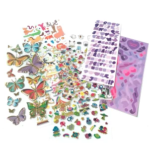 Custom Die Cut PVC Sticker Sheet Printing Hologram Sticker