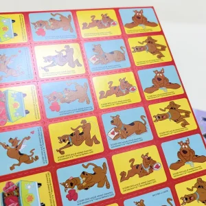 Custom Die Cut PVC Vinyl Holographic Waterproof Logo Stickers Adhesive Printed Advertising for Promotional Gifts