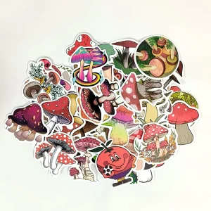 Custom Die Cut Printing PVC Label Glossy Laminated Cartoon Sticker Waterresistant Adhesive for Company Logo Decorative Stickers