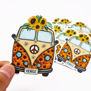 Custom Die Cut Sticker Any Shape Size Waterproof Vinyl Logo Decal UV Printing Stickers Factory Direct Fast Ship