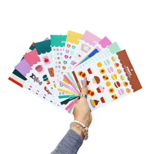 Custom Die Cut Sticker Waterproof Vinyl Kiss Cut Self Adhesive Stickers for Decoration