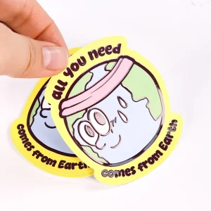Custom Die-Cut Stickers Vinyl Stickers Custom Premium Adhesive Decoration for Product Packaging and Outdoor Use