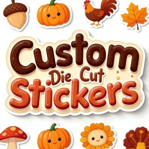 Custom Die Cut Stickers Waterproof Vinyl Stickers Self Adhesive Personalized Stickers logo Laptop Stickers for Decoration