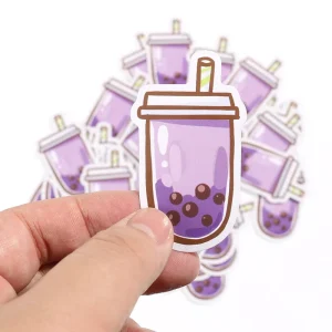 Custom Die Cut Transparent Vinyl Sticker Customized Size Home Decoration Use Clear Vinyl Sticker Sheet