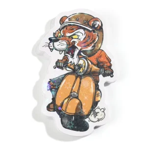 Custom Die Cut Vinyl Sticker Holographic Sticker PU Sticker with Your Own Design
