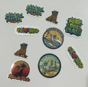 Custom Die Cut Vinyl Stickers Waterproof And UV Resistant For Commercial Crafts And Gifts Adhesive Type