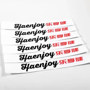 Custom Die Cut Vinyl Stickers Waterproof UV Resistant Decals for Brand Logo Car Bike & Equipment Marking