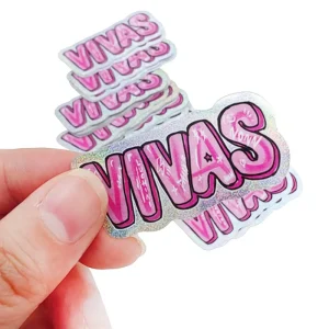Custom Die-Cut Vinyl Stickers Waterproof UV Resistant Strong Stickiness Logo Labels Personalized Adhesive Decals Business Craft