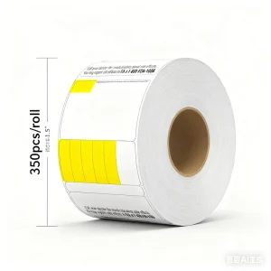 Custom Direct Thermal Label 3.5″ X 7.75″ Pharmacy Label 3 Proof Water Proof