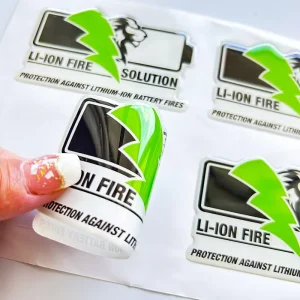 Custom Dome Label Logo Silicone Crystal Resin Dome Stickers Waterproof CMYK Printing Clear Epoxy Resin Stickers