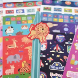 Custom Durable Adhesive Paper Stickers for Scrapbook Labels and Kids Crafts Strong Adhesive & Eco Friendly