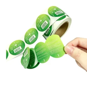 Custom Durable Multi Layer Waterproof Eco Friendly Promotional Labels Peel and Win Stickers for Marketing Campaigns