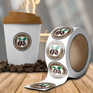 Custom Durable Scratch off Waterproof Self-Adhesive Stickers & Logo Labels Printing Roll