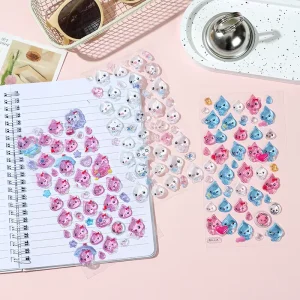 Custom Eco-Friendly Self-Adhesive Waterproof Cartoon Stickers for Home Decoration (PVC/Paper/Epoxy Materials)