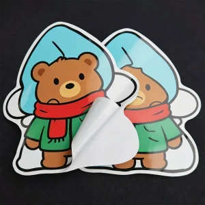 Custom Factory Direct Sale High quality Waterproof Vinyl Die cut Stickers with Strong Adhesion and No Residue Vinyl Stickers