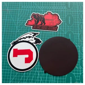 Custom Flexible Thick Strong Reusable PVC Adhesive Magnetic Car Decal Stickers Digital Print Rubber Magnetic Sticker Sheet