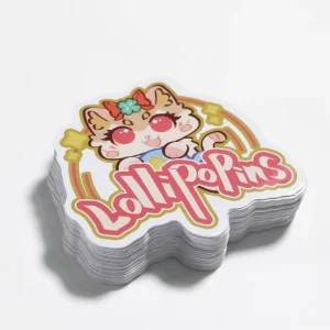Custom Hand Account Printing Waterproof Transparent Gold Sticker Logo Label Self Adhesive Gold Foil Stickers 100pcs