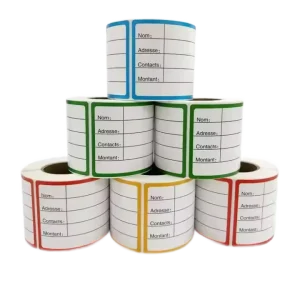 Custom Handwritten Thermal Transfer Printing Self Adhesive Packaging Labels 120mm*60mm*200 150mm*70mm*200 Label Labels