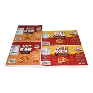 Custom Health Product Bottle Labels Nutritional Supplement Waterproof Vinyl Adhesive Stickers logo Gold Foil Packaging Labels