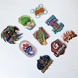 Custom High Quality Die Cut Colorful Stickers Waterproof and UV Resistant Durable Custom Logo Printing Vinyl Stickers