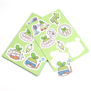 Custom High Quality Waterproof Kiss Cut Paper Sheet for Sticker