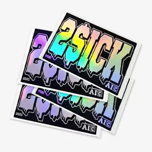 Custom Hologram Egg Shell Stickers For Graffiti Eggshell Fragile Sticker Labels Strong Adhesive Eggshell Stickers
