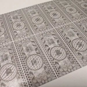 Custom Holographic Anti Counterfeiting 3D Microlens Laser Label Sticker 3D Digitally Printed Stereo Tamper Proof Security