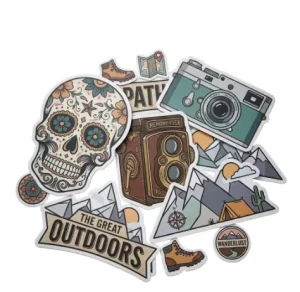 Custom Holographic Vinyl Labels 3D Laser Waterproof Stickers for Branding Packaging Promotional Items