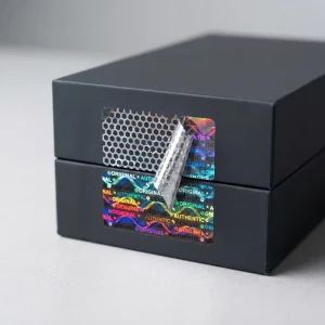 Custom Honeycomb Hologram Tamper Evident Sticker Seal Hologram Sticker Security Custom