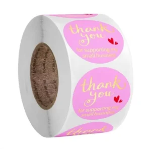 Custom Jumbo Thermal Paper Rollers Strong Adhesive Waterproof Stickers Custom Design Supermarket Logo Printing Business 7-15