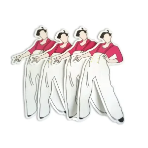 Custom LOGO Printing Waterproof Diecut Vinyl Stickers Die Cut Label Logo Stickers Adhesive PVC Label Sticker