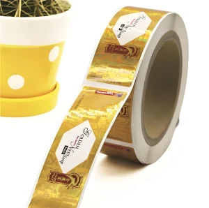 Custom Label Waterproof Self Adhesive Brand Logo Sticker Business Label Vinyl Printing Adhesive Packaging Label Stickers