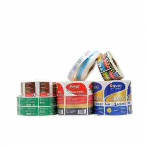 Custom Label Waterproof Self Adhesive Brand Logo Sticker Business Label Vinyl Printing Adhesive Packaging Label Stickers