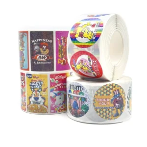 Custom Label Waterproof Self Adhesive Logo Sticker Adhesive Label Printing