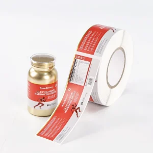 Custom Labels Roll Label Sheet Label Sticker Labels for Bottles Bottle Labels Health Product