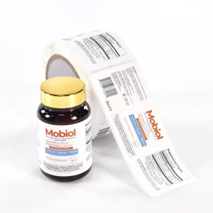 Custom Labels Sticker Labels for Bottles Bottle Labels Health Product Labels Self Adhesive Waterproof