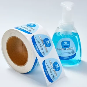 Custom Labels Waterproof Adhesive Brand Logo Stickers Business Labels Vinyl Printed Adhesive Packaging Labels Stickers