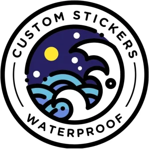 Custom Laminated Waterproof Vinyl Decals 25 150 Set Size Options Decorative Labels Personalized Waterproof Stickers