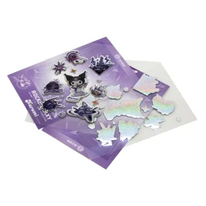 Custom Laptop PU Cartoon Epoxy Resin Waterproof Label Stickers