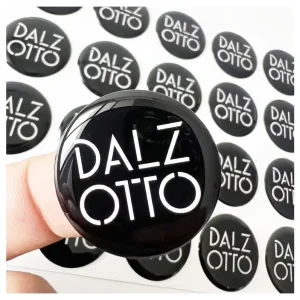 Custom Logo 3D Epoxy Resin Dome Stickers on Sheets Waterproof Reusable Adhesive Gel Epoxy 3D Resin Domed Stickers for Decoration