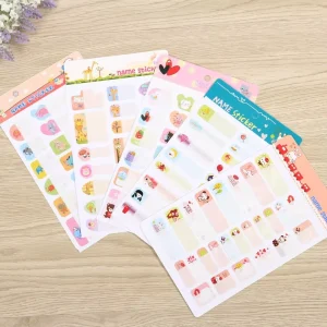 Custom Logo Acrylic Stickers Promotional Gifts Uv Printing Cartoon Stickers 4 Color Stickers