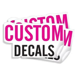 Custom Logo Die Cut Vinyl Stickers Waterproof PVC Label for Laptop Custom Design Cartoon Sticker for Hair Accessories