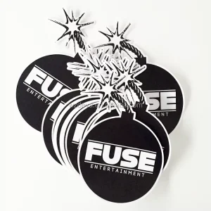 Custom Logo Die Cut Vinyl Stickers for Business Advertising