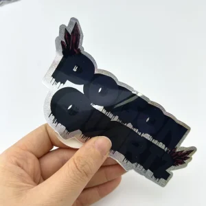 Custom Logo Die Cut Vinyl Stickers for Promotional and Decorative Use