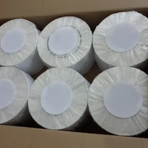 Custom Logo Direct Thermal Label Self Adhesive 100x150mm Free Sample