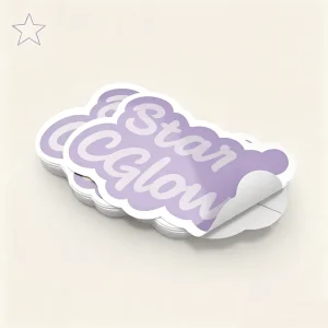 Custom Logo Eco Friendly PVC Die Cut Stickers Durable Waterproof UV Printed Anti Static Vinyl Decals 100pcs