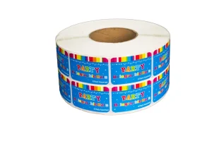 Custom Logo Holographic Durable Self adhesive Adhesive Paper Packaging Labels for Cosmetics and Perfume Bottles